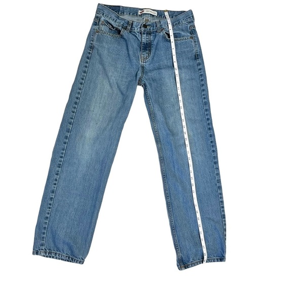 Vintage 90s Levi’s 550 Relaxed Denim Loose Fit Baggy Jeans Size 18 Regular Kids - Picture 15 of 16